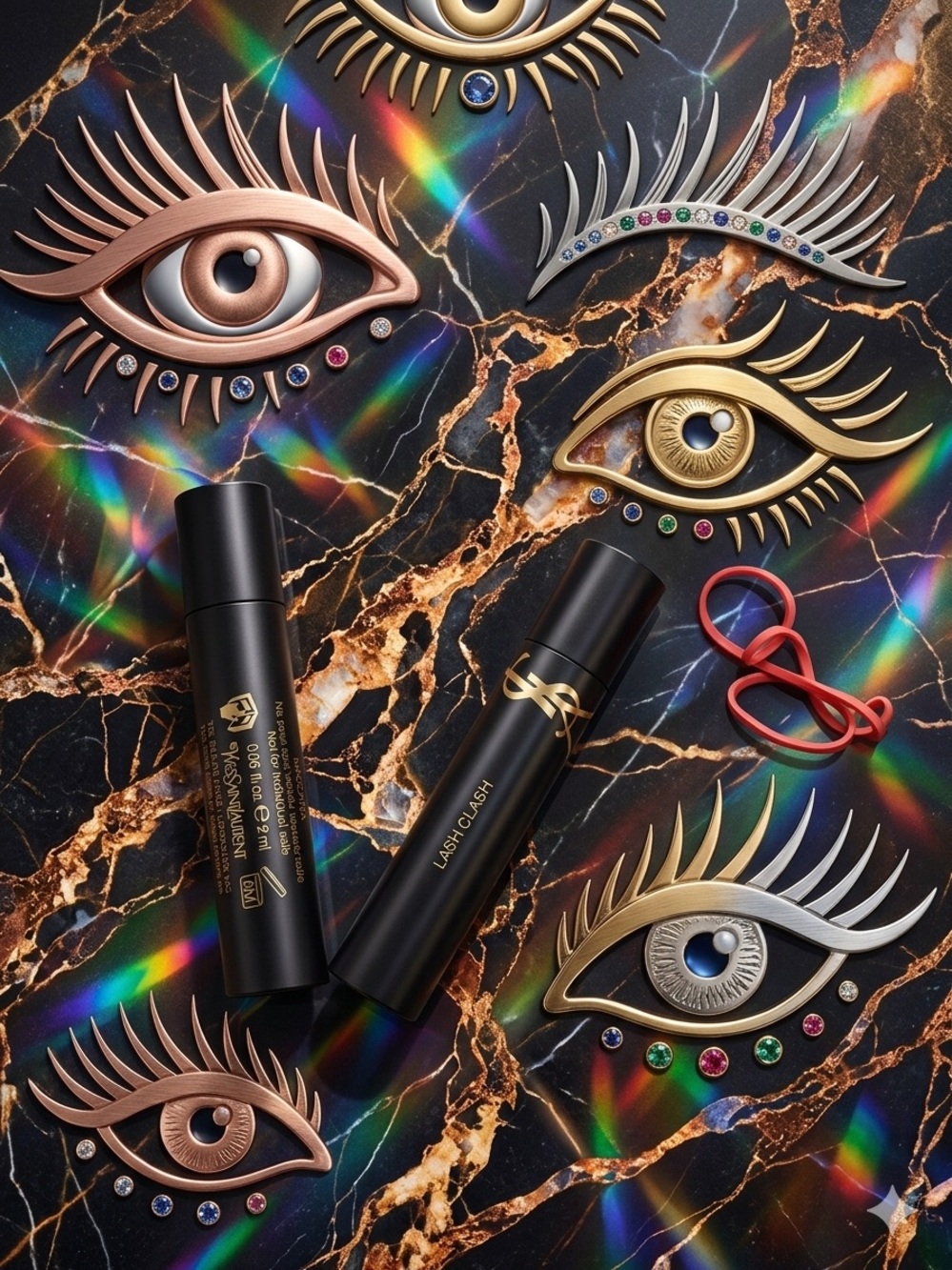Yves Saint Laurent Lash Clash Mascara — Black 2- 2ml vials